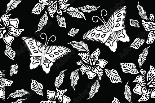 Batik Indonesian: is a technique of wax-resist dyeing applied to whole cloth, or cloth made using this technique originated from Indonesia.
