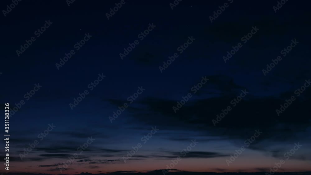 Timelapse of colourful night sky Timelapse of colourful night sky