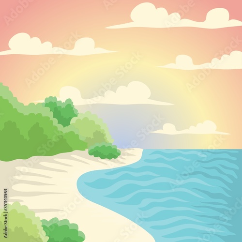 island background