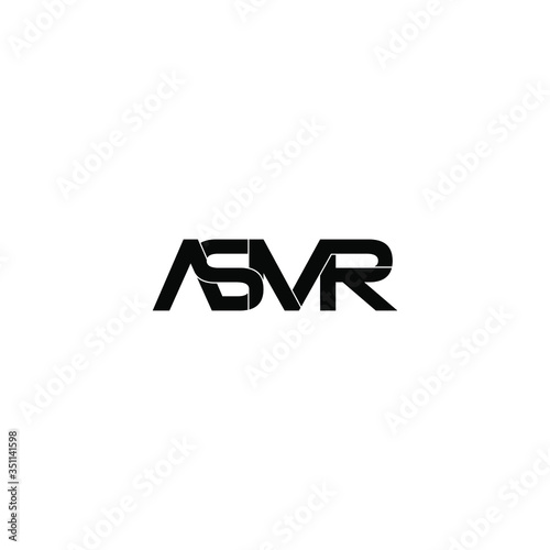 Wallpaper Mural asmr letter original monogram logo design Torontodigital.ca