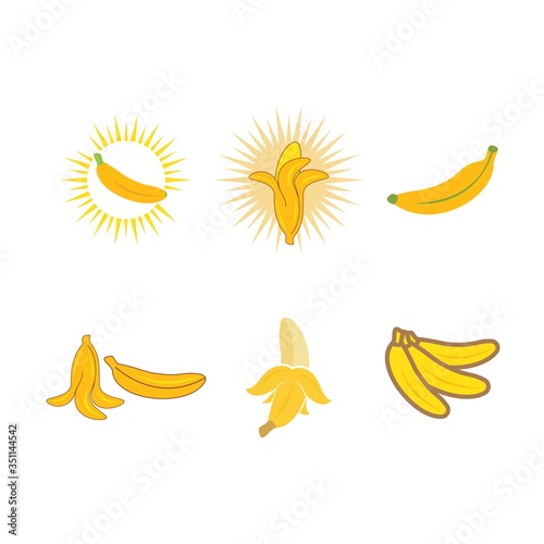 Banana logo illustration