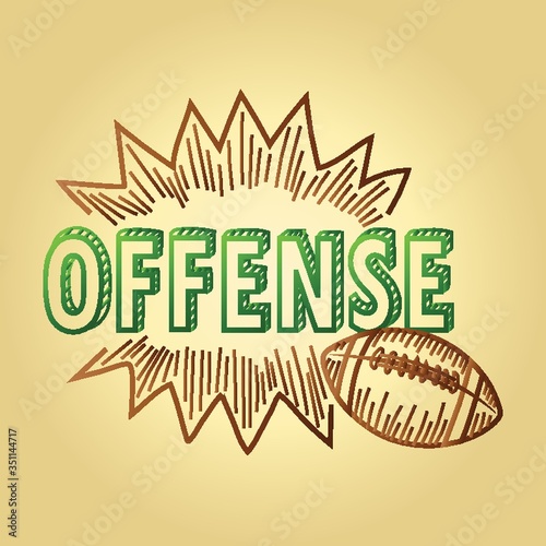 football strategy text offense