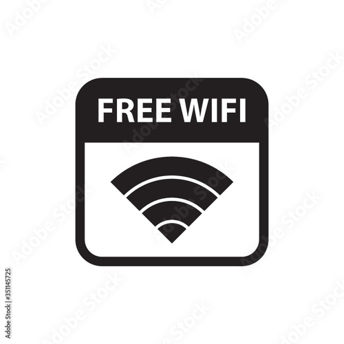 Free wifi sign