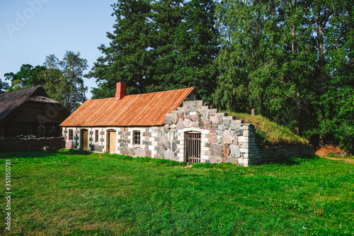 Old small stone building