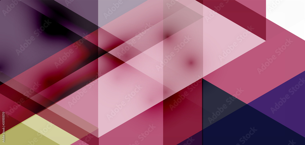 Geometric abstract background, mosaic triangle and hexagon shapes. Trendy abstract layout template for business or technology presentation, internet poster or web brochure cover, wallpaper Geometric abstract background, mosaic triangle and hexagon shapes. Trendy abstract layout template for business or technology presentation, internet poster or web brochure cover, wallpaper