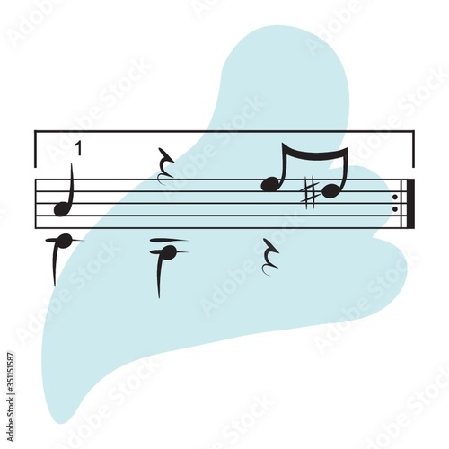 musical notes