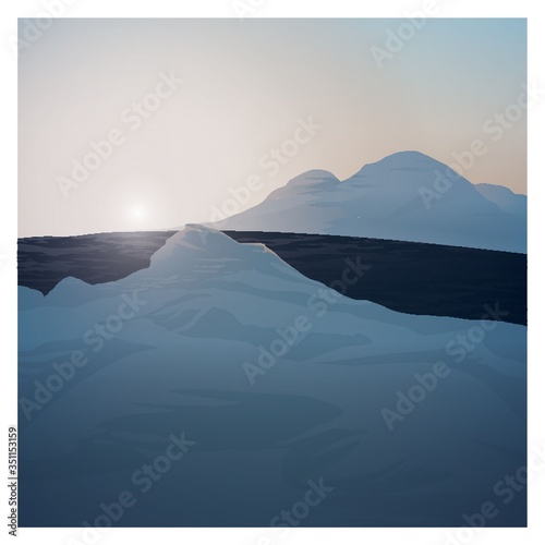 mountain background