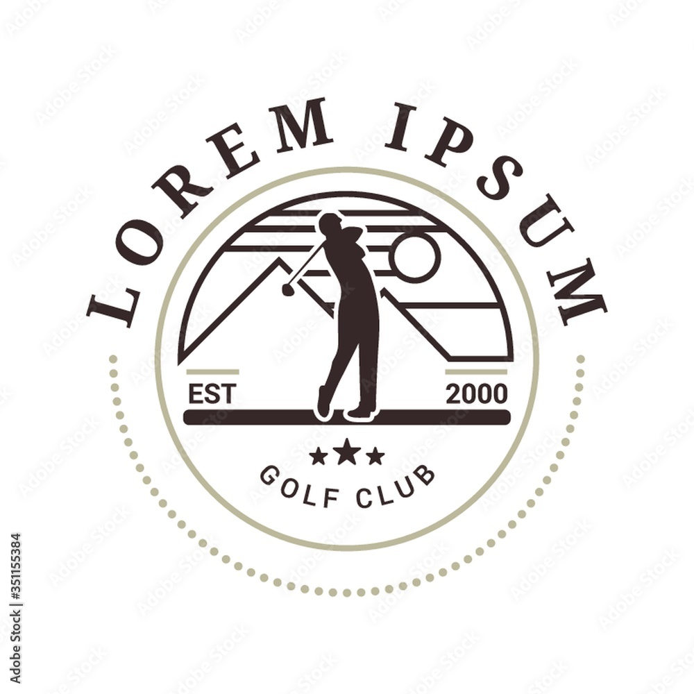golf club emblem