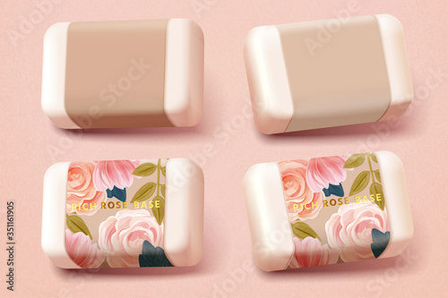 Set of handmade soap