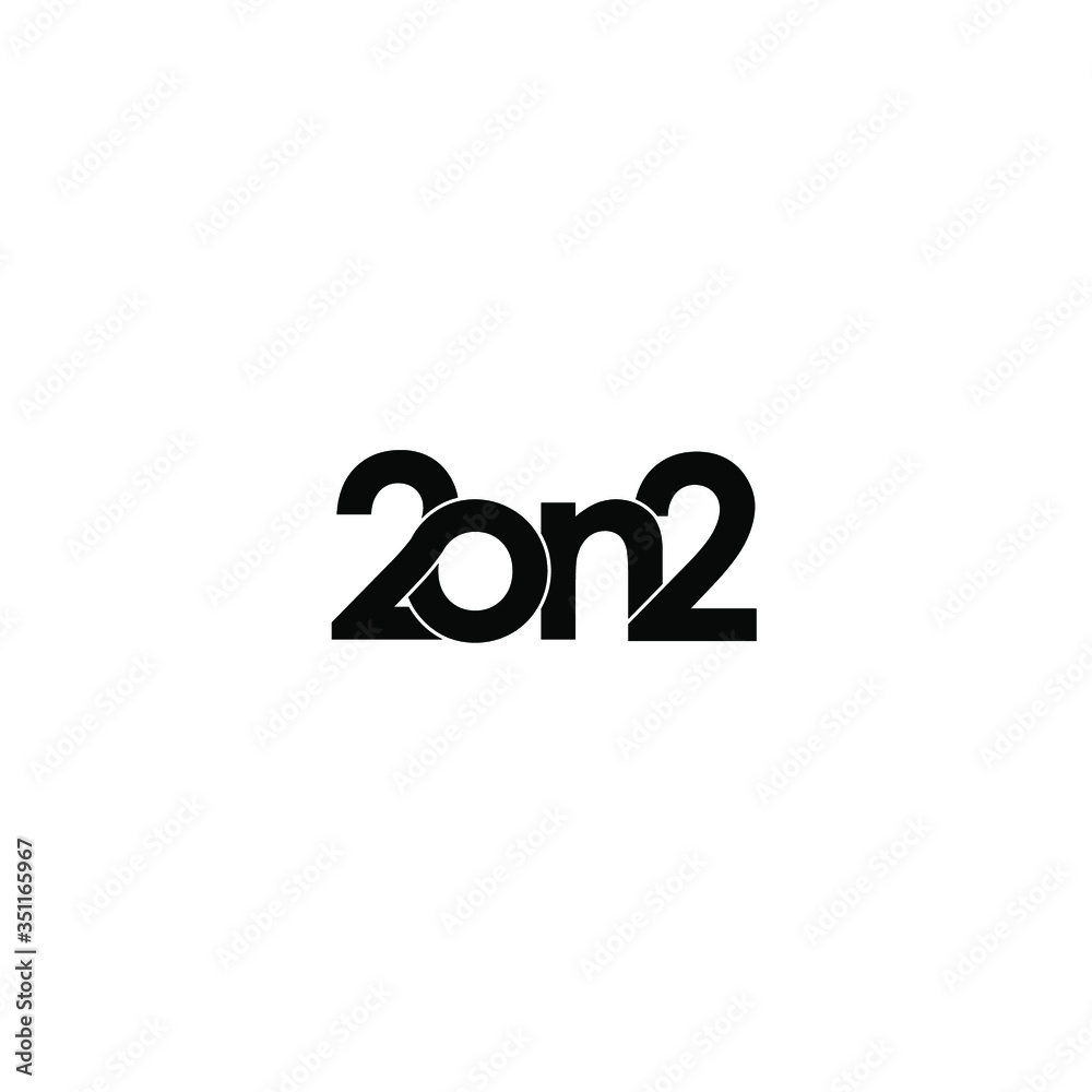 2on2 letter original monogram logo design 2on2 letter original monogram logo design