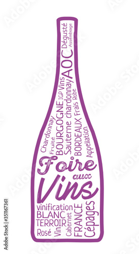 Foire aux vins, nuage de mots