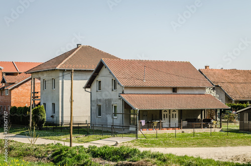 Wallpaper Mural house in a village in Vojvodina  Torontodigital.ca