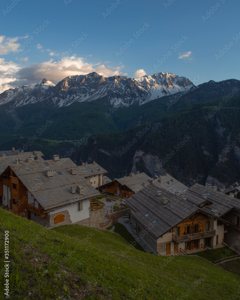 Villaggio di montagna 