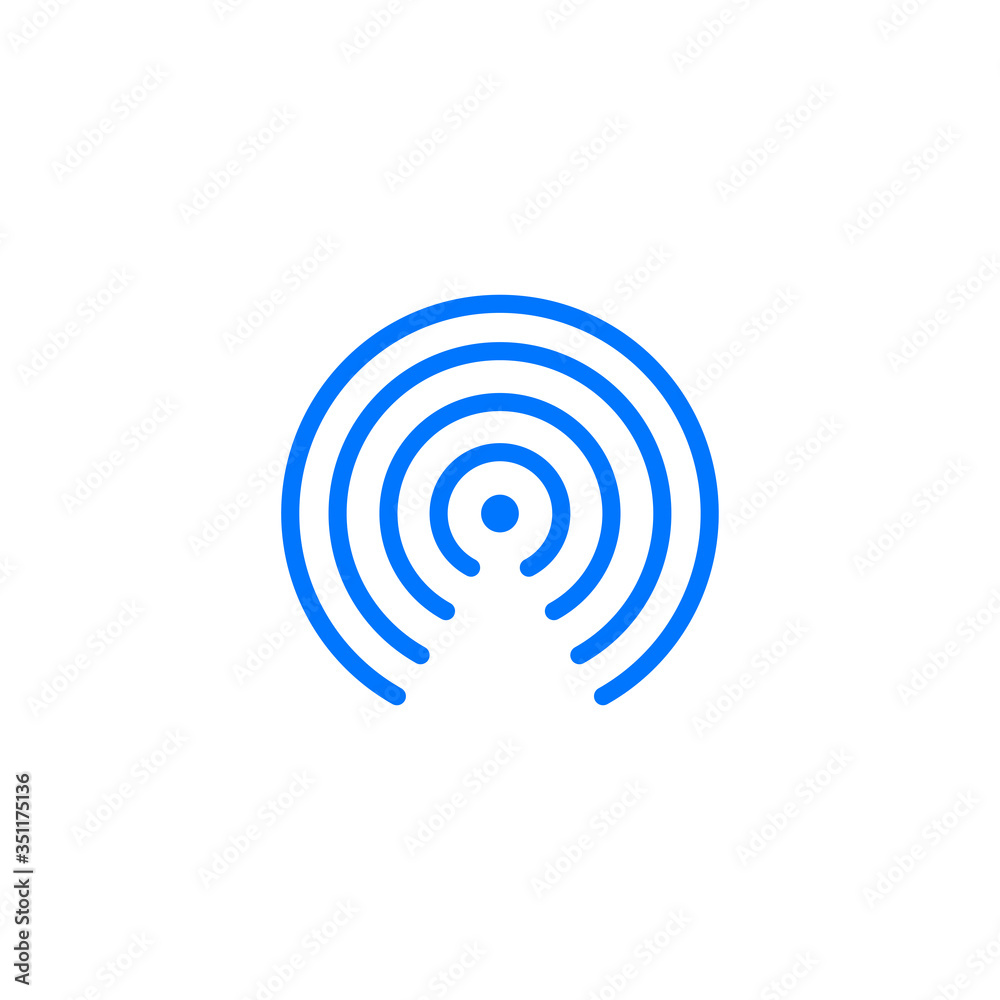 circular connection icon. Vector Illustration circular connection icon. Vector Illustration