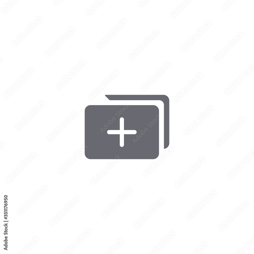Fototapeta premium Duplicate file icon button. Vector Illustration