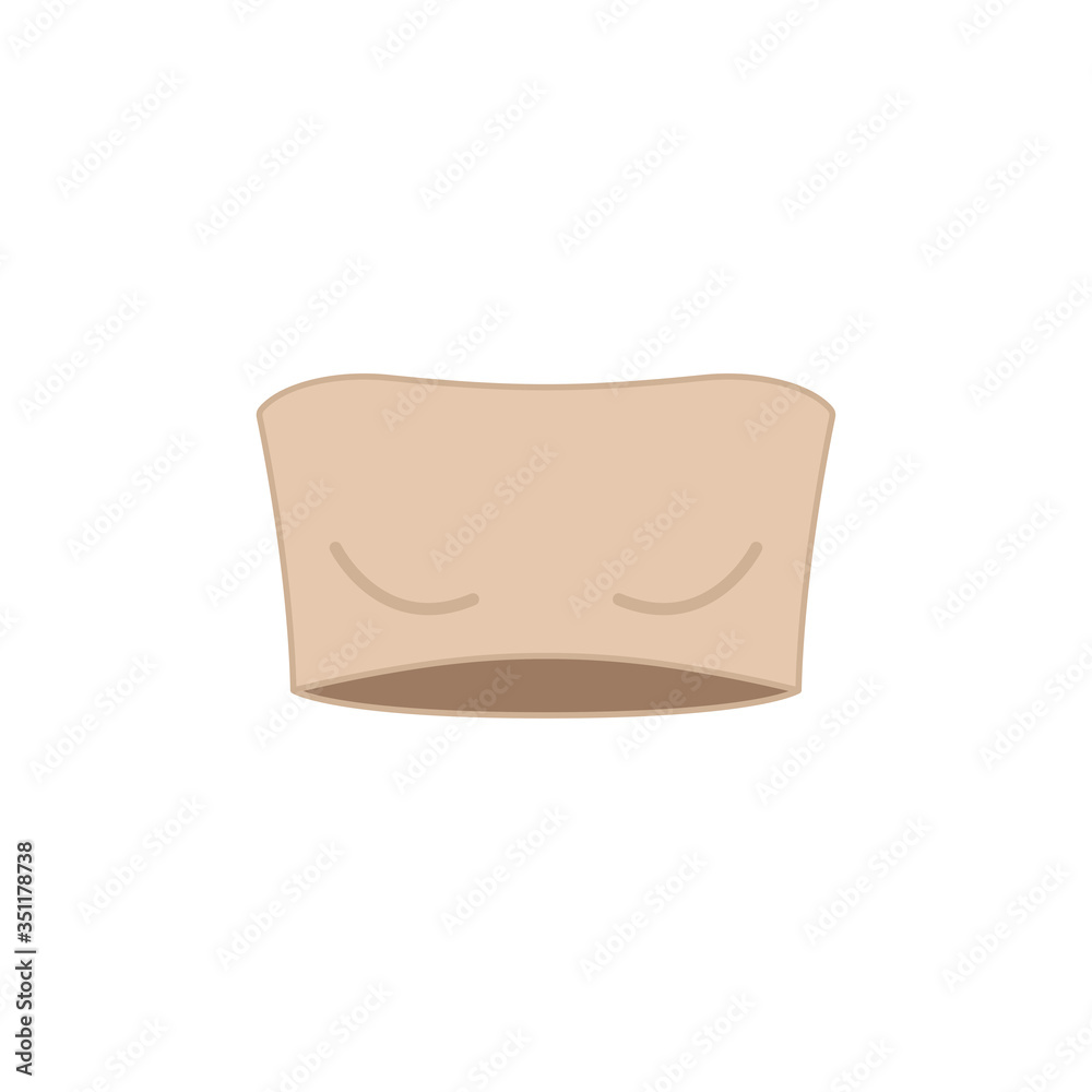 Bandeau bra icon. Brassiere symbol modern, simple, vector, icon for website design, mobile app, ui. Vector Illustration Bandeau bra icon. Brassiere symbol modern, simple, vector, icon for website design, mobile app, ui. Vector Illustration