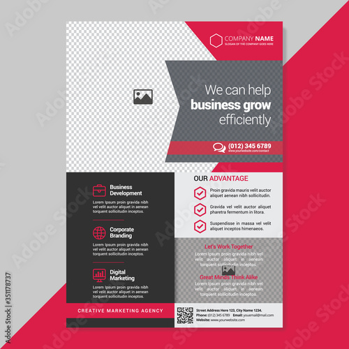 Corporate Business Flyer Template Design