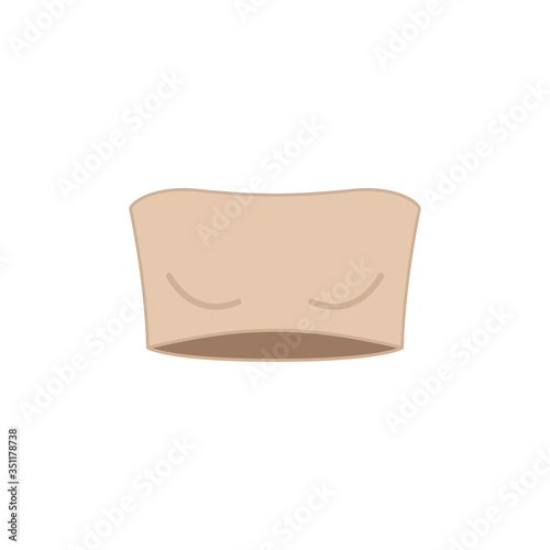 Bandeau bra icon. Brassiere symbol modern, simple, vector, icon for website design, mobile app, ui. Vector Illustration