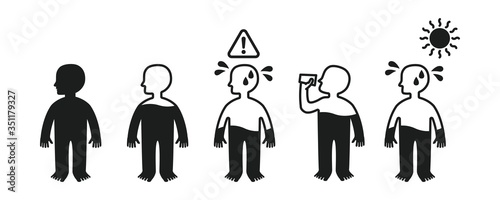 水分補給　熱中症対策