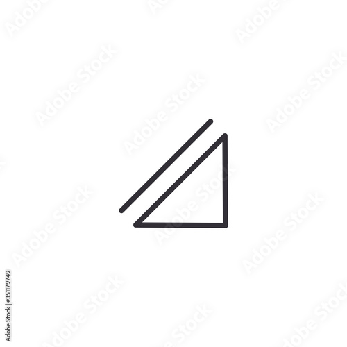 Skip arrow icon. Multimedia symbol modern simple vector icon for website design, mobile app, ui. Vector Illustration
