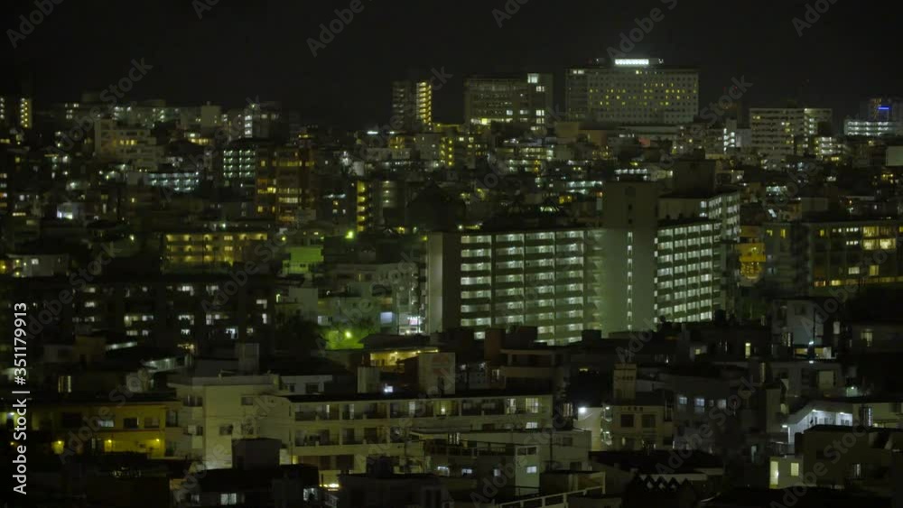 琉球沖縄那覇市の夜景(俯瞰)-Ryukyu Okinawa Naha City Night View (Overview) 琉球沖縄那覇市の夜景(俯瞰)-Ryukyu Okinawa Naha City Night View (Overview)