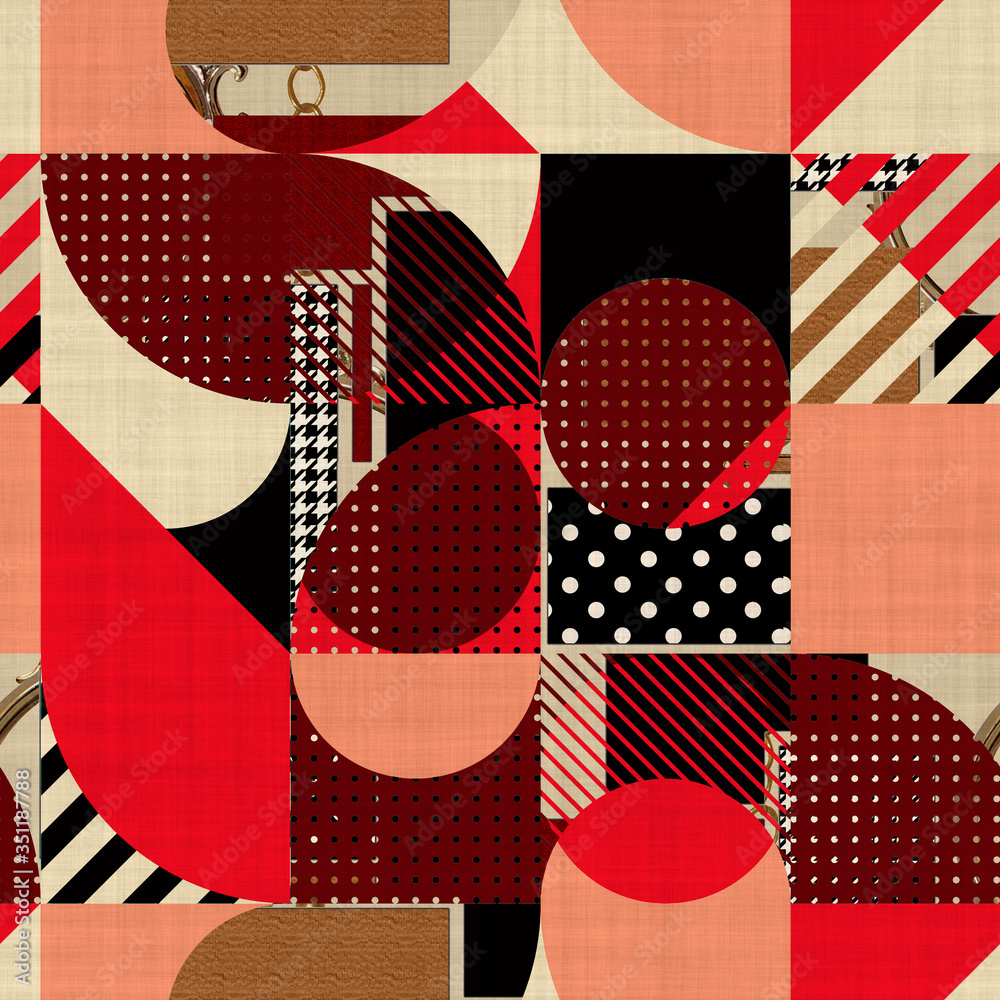 Fototapeta premium geometric pattern art design background