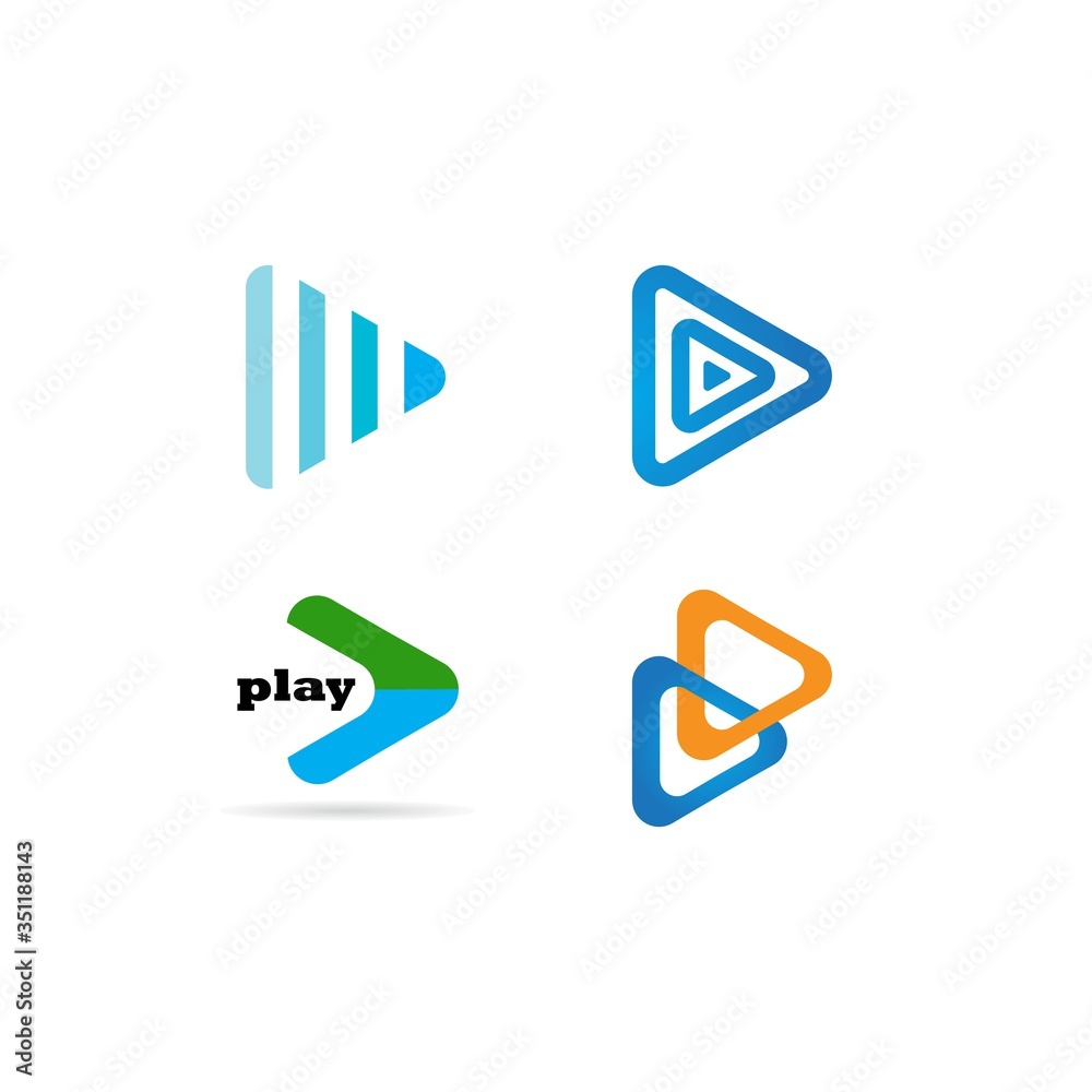 play logo vector play logo vector
