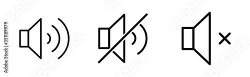 Sound | Speaker | Icon | Button 
