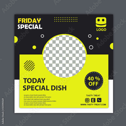 SOCIAL MEDIA BANNER OR POST FOR FOOD SALE