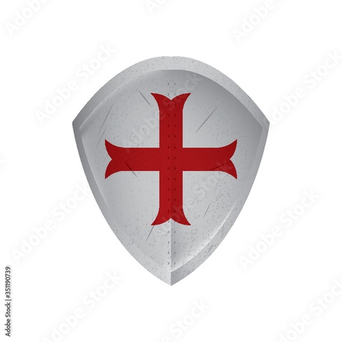 Shield with cross