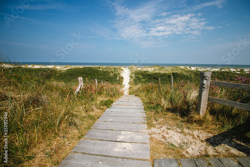 Holzweg auf Wangerooge