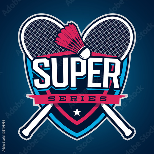 Badminton Super Series Vector Logo