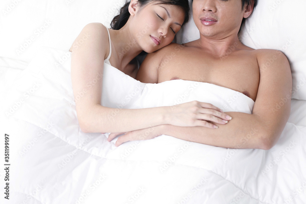 Couple sleeping