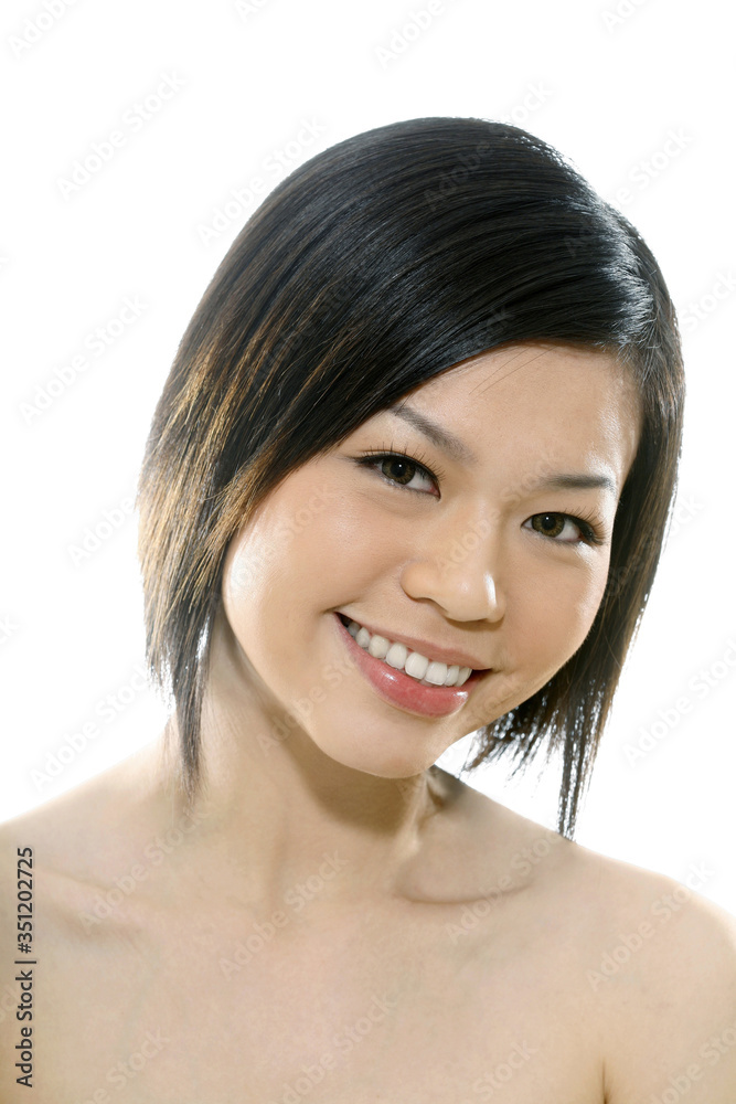 Woman smiling Woman smiling