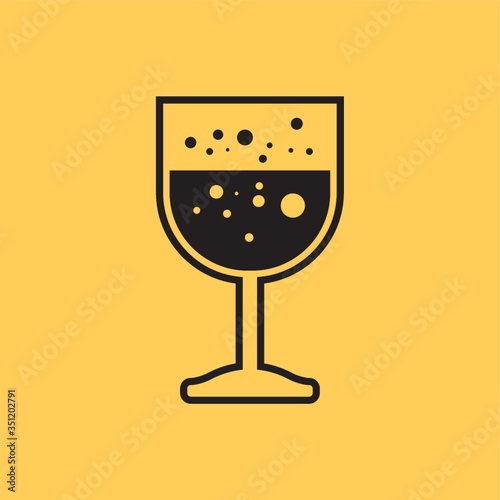 glass of wine