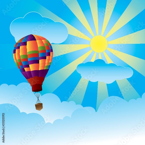 hot air balloon
