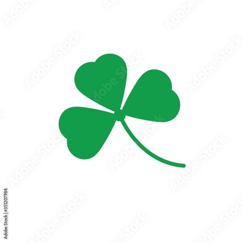 A shamrock illustration.