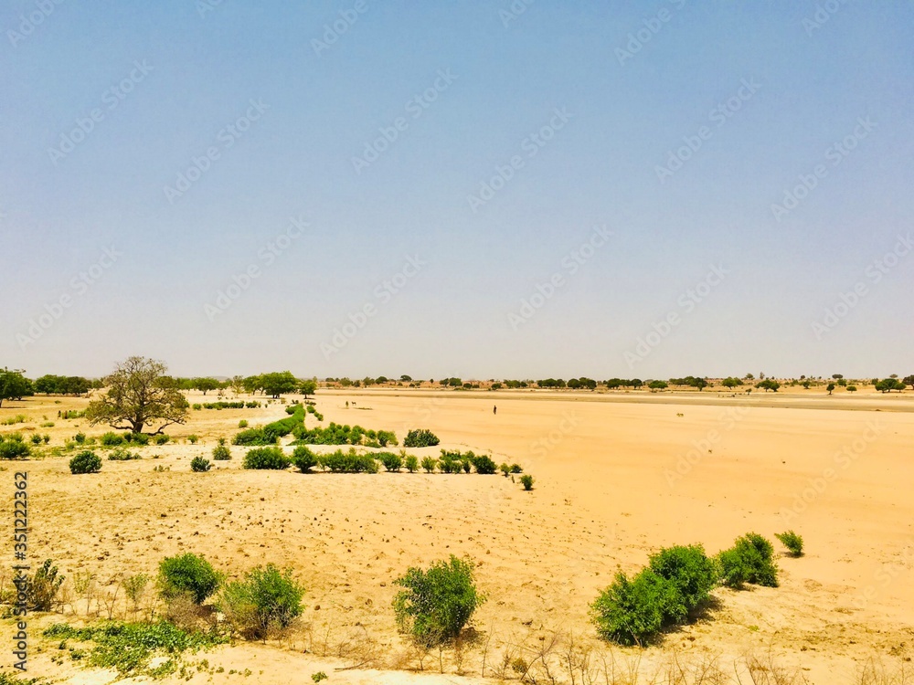 A desert in northern Nigeria.