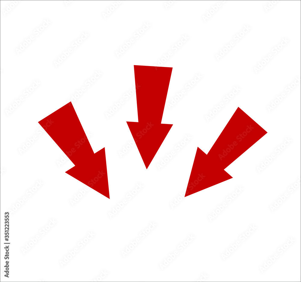 arrow icon. illustration for web and mobile design.