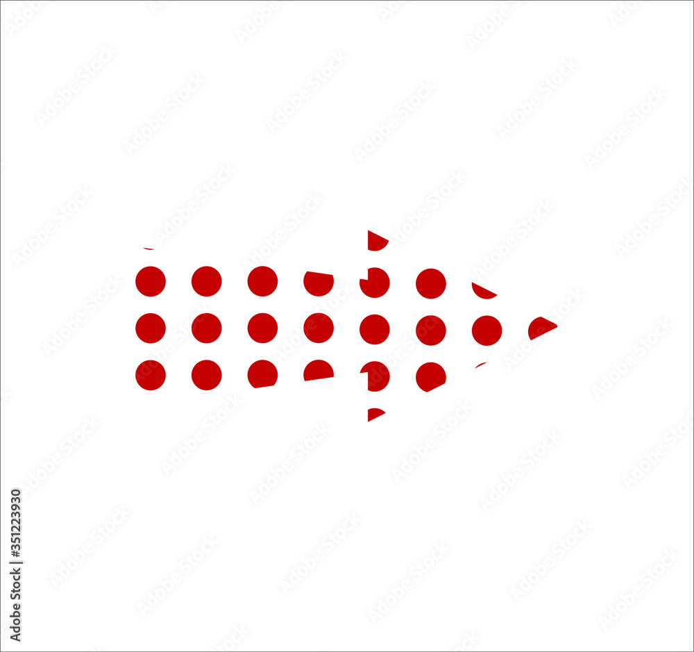 arrow icon. illustration for web and mobile design.