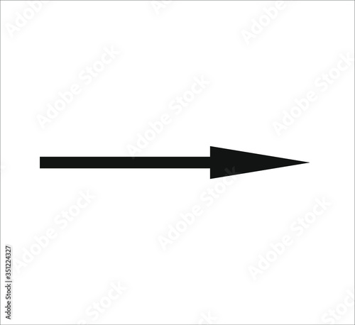 arrow icon. illustration for web and mobile design.