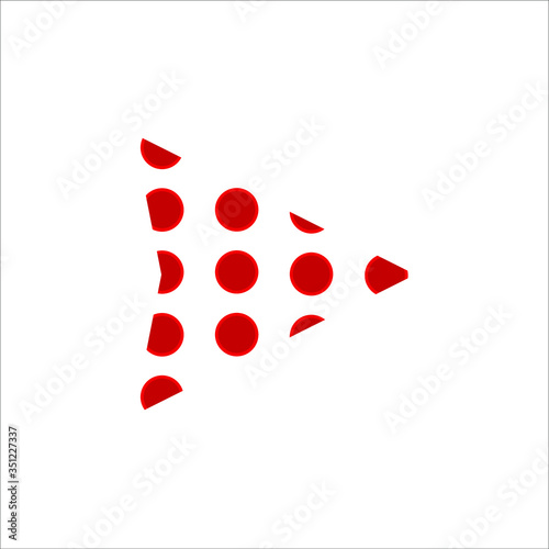 arrow icon. illustration for web and mobile design.