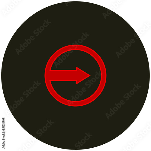 arrow icon. illustration for web and mobile design. Free Download arrow icon. illustration for web and mobile design. - GFXLoad