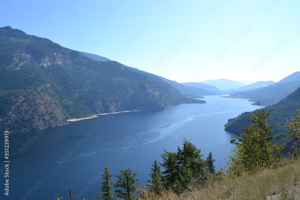 Obraz premium Lago grande en canada