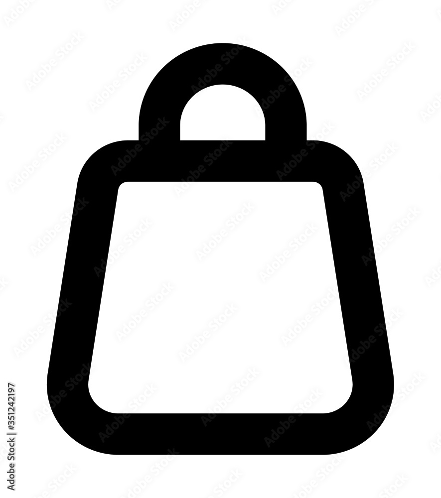 Shopping bag icon