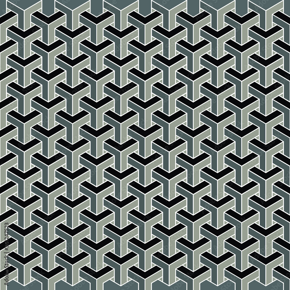 Abstract seamless geometric background.