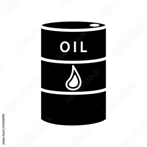 oil drum,oil barrel icon design, flat style trendy collection