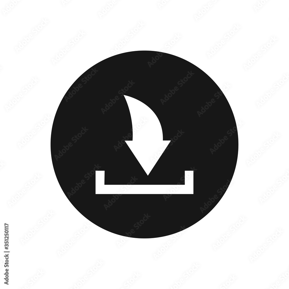 Download vector icon, simple sign for web site and mobile app. Download vector icon, simple sign for web site and mobile app.