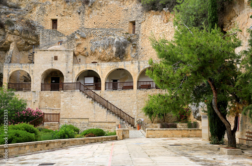 Fototapeta Naklejka Na Ścianę i Meble -  Holy Monastery of Agios Neophytos in Cyprus