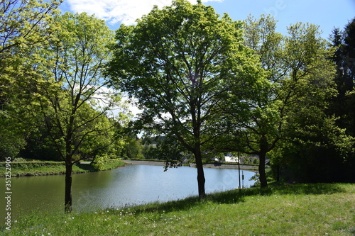 Frühling am Heilbachsee, Gunderath in der Eifel photo